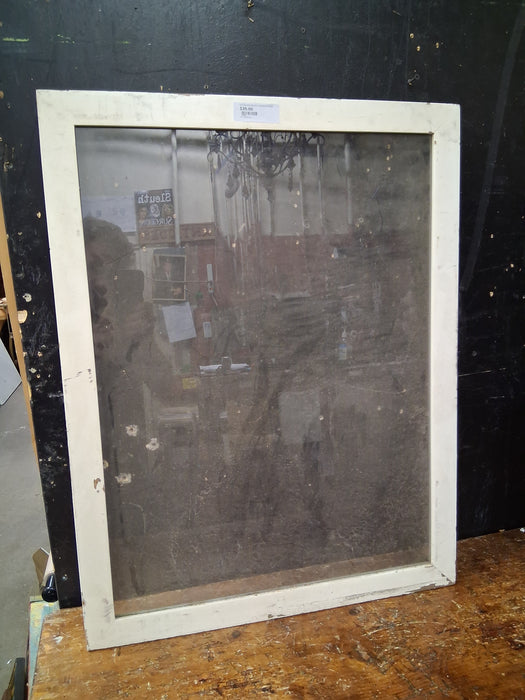 AS FOUND WHITE PAINTED FRAME