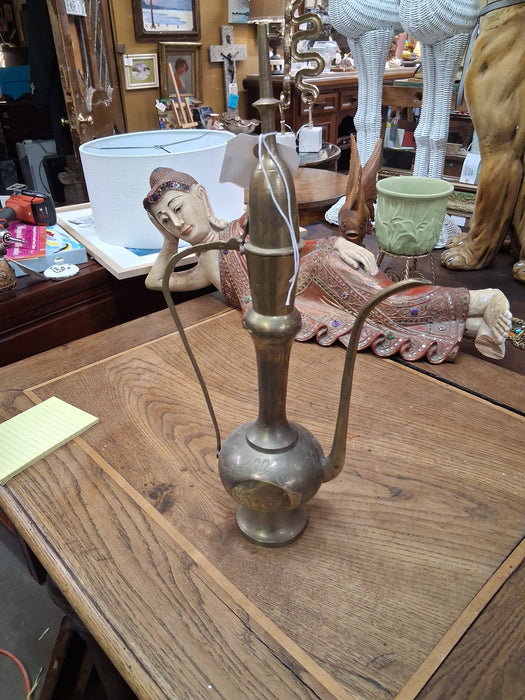 MID EASTERN BRASS EWER
