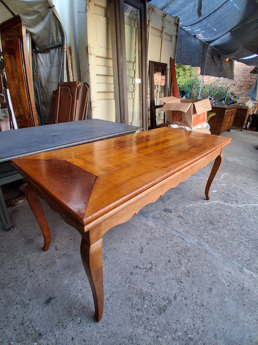 LOUIS XV CHERRY DRAW LEAF TABLE