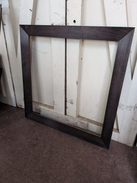 HEAVY SQUARE BLACK WALNUT FRAME