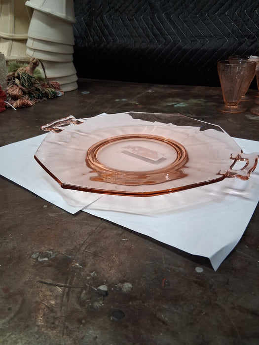 SMALL  2 HANDLE DECAGON TRAY