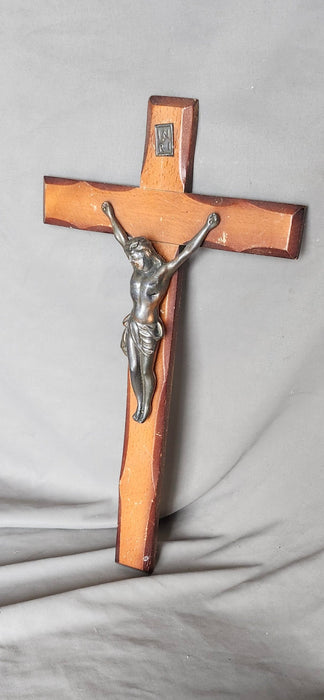 AS FOUND BEECH CRUCIFIX