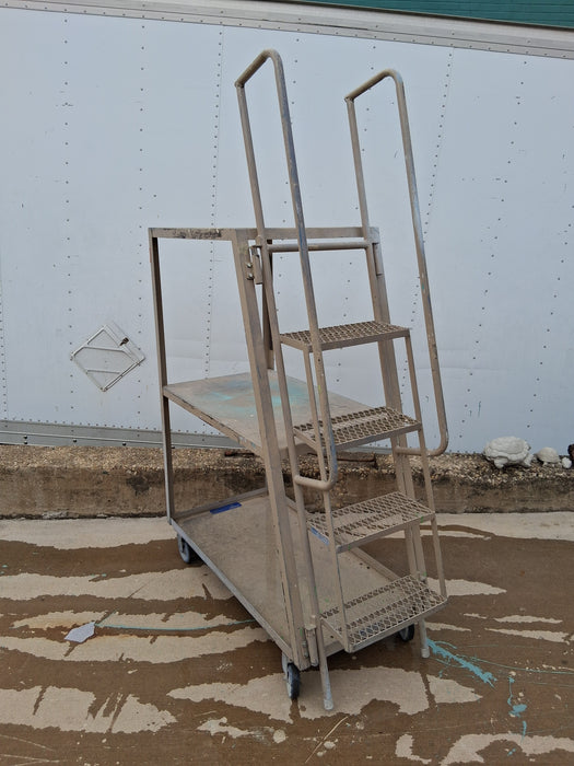 ROLLING IRON STAIRWAY