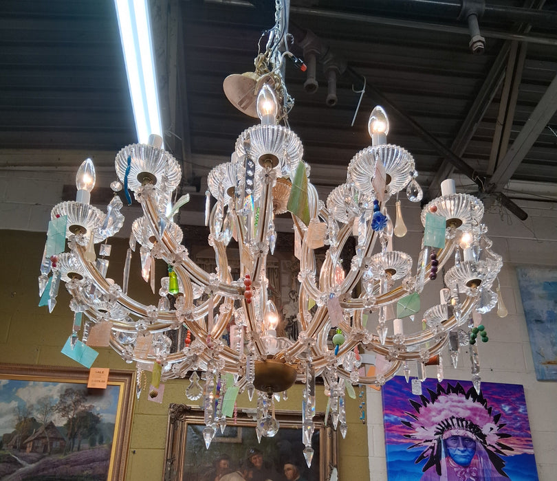 MARIA TERESA STYLE 21 LIGHT CHANDELIER -ARTIST CREATED