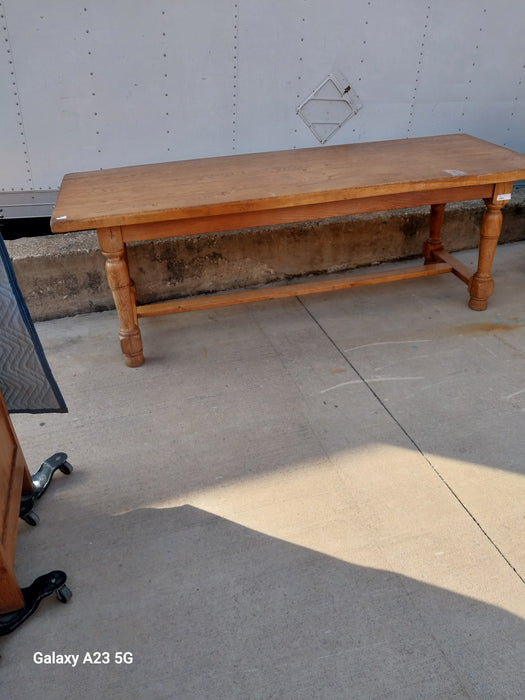 PEGGED OAK FARM TABLE
