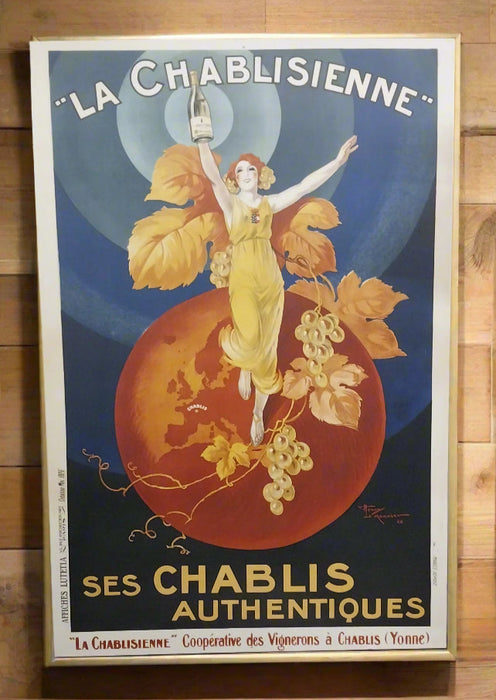 LA CHABLISIENNE WINE POSTER