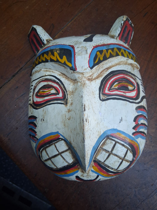 WHITE NATIVE MASK