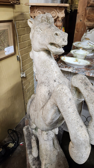 CONCRETE HORSE STATUE