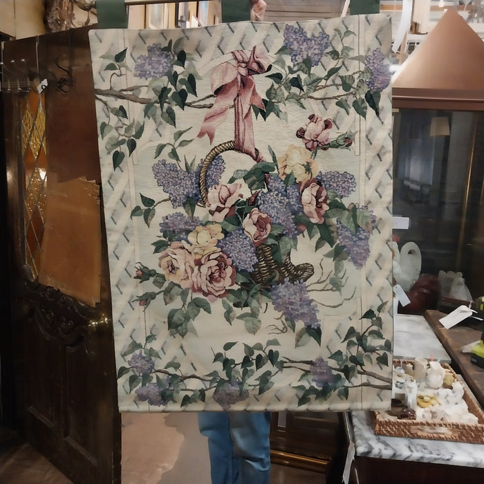 SMALL FLORAL TAPESTRY