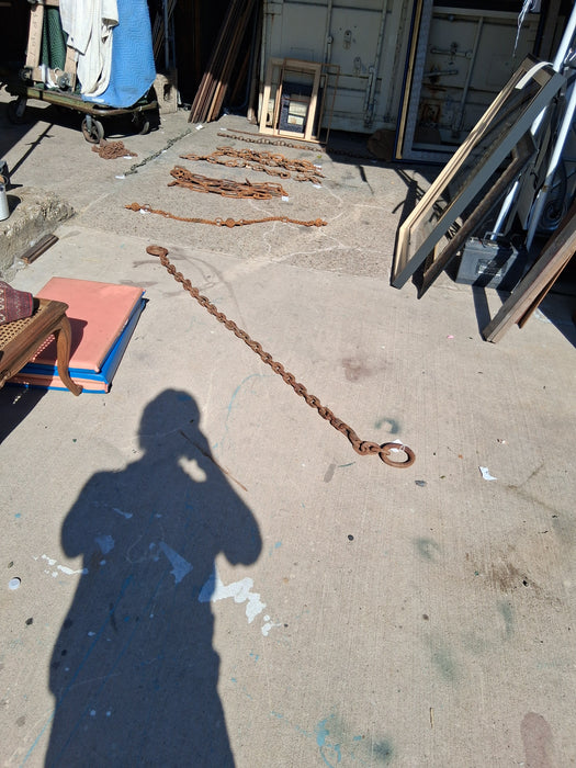 80" CHAIN WITH CIRCLE LINK ENDS