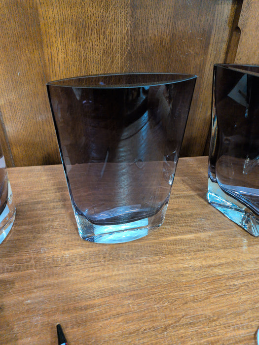 PURPLE ELLIPSE VASE