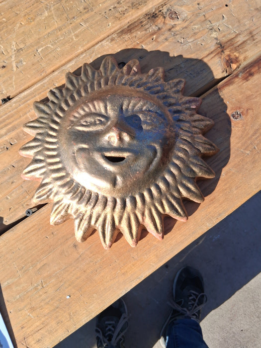 GOLD TERRACOTTA SUN
