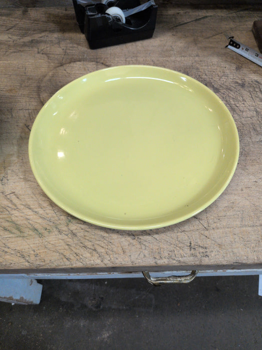 LARGE GREEN POTTERY PLATTER