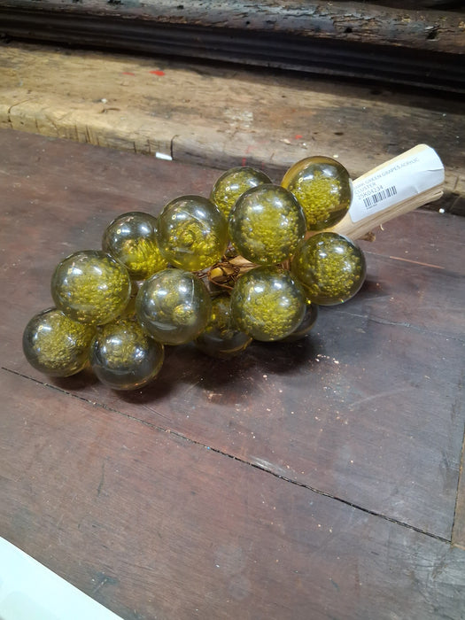 DARK GREEN GRAPES ACRYLIC CLUSTER