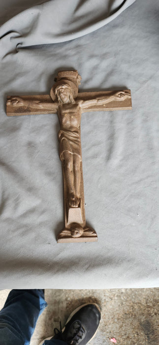 SMALL CAST IRON CRUCIFIX