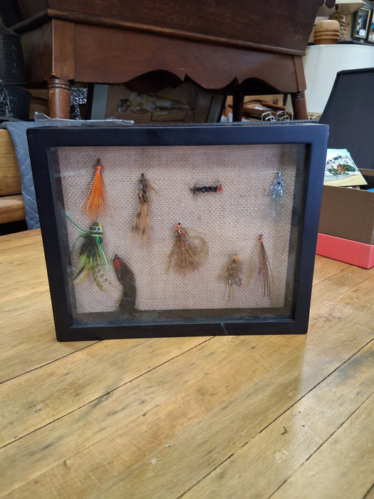 FLY FISHING LURES SHADOW BOX