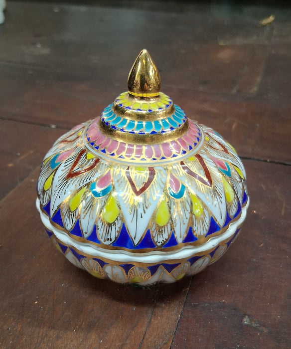 SMALL POLYCHROME THAI BOWL