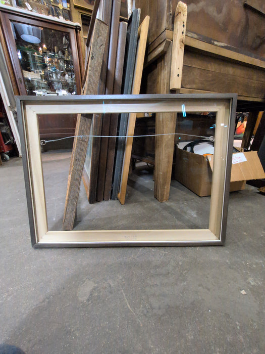 THIN GREY FRAME WITH PLEXIGLASS