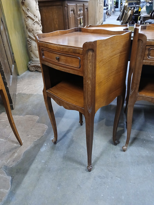 PAIR OF LOUIS XV CHERRY SIDE CABINETS