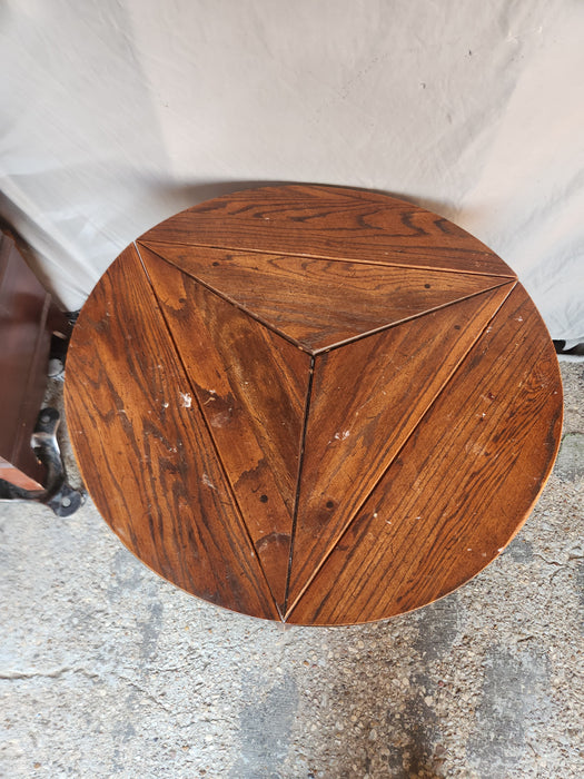 TRIANGLE DROP LEAF TABLE