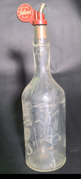 OLD LIQUOR BOTTLE WITH POOR SPOUT