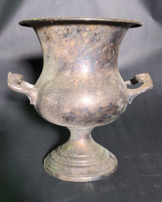 AS FOUND SILVER PLATE WINE CHILLER