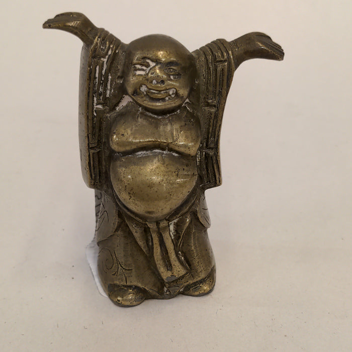 BRASS SMALL STANDING BUDDHA