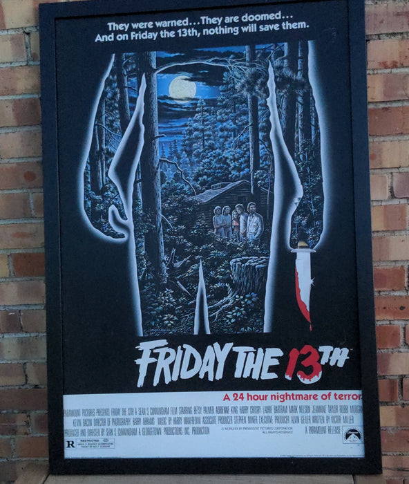 FRIDAY THE 13TH MOVIE POSTER