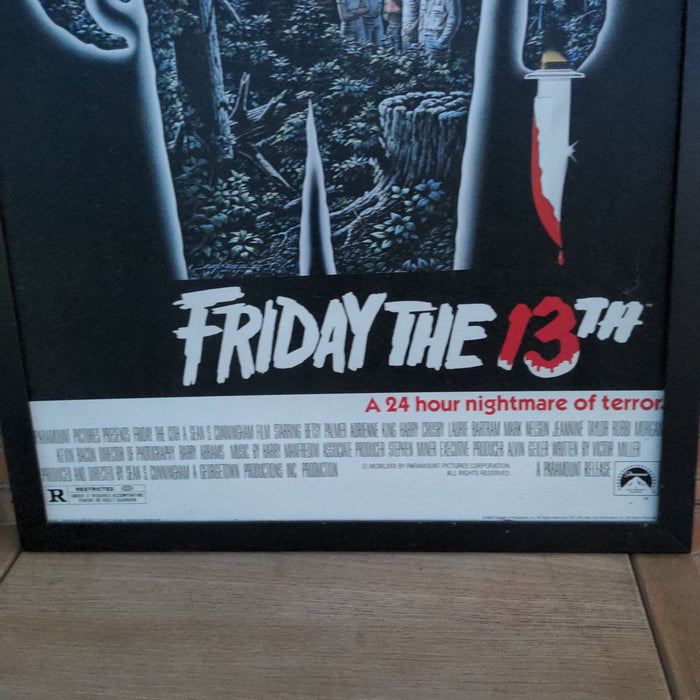 FRIDAY THE 13TH MOVIE POSTER
