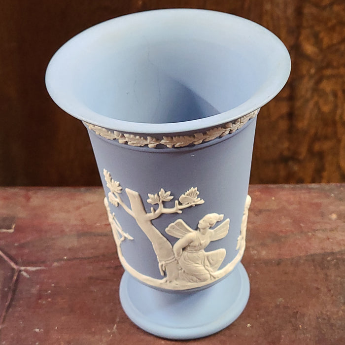 BLUE JASPERWARE WEDGEWOOD VASE