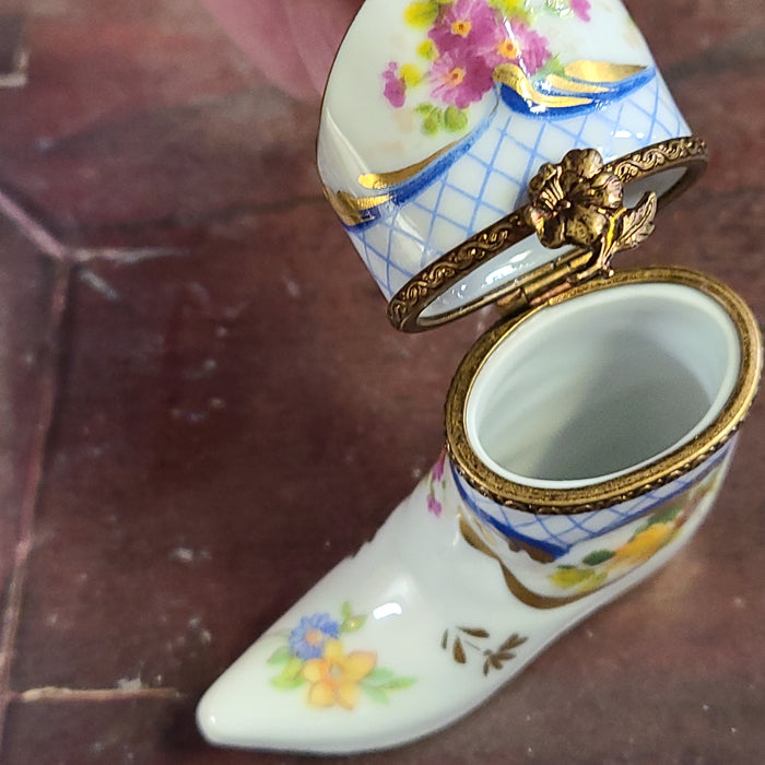 LIMOGE COWBOY BOOT LIDDED BOX