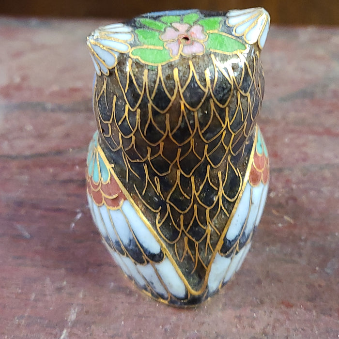 CLOISSONE LARGER OWL FIGURINE