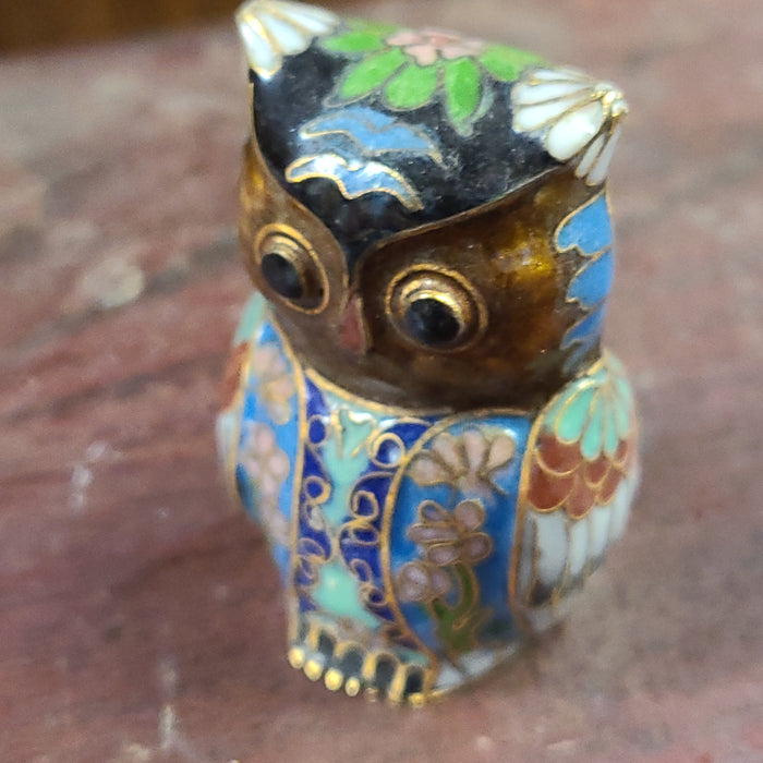 CLOISSONE LARGER OWL FIGURINE