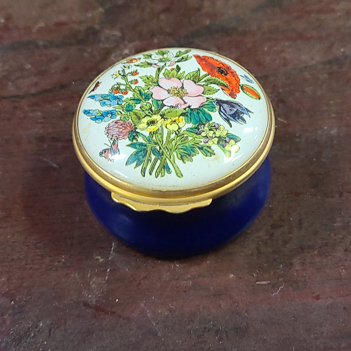 TINY FLORAL LID BOX