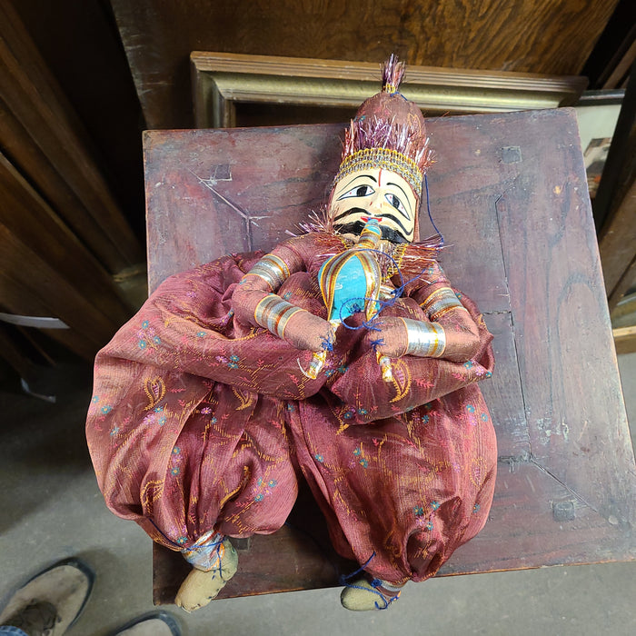 COLORFUL CLOTH PUPPET FROM INDIA