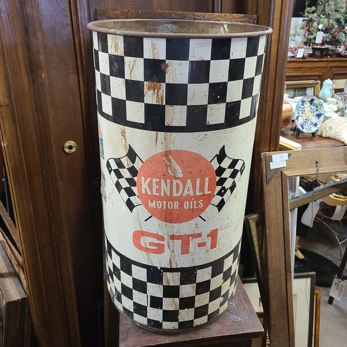 LARGE KENDALL MOTOR OIL ADVERTISING CAN