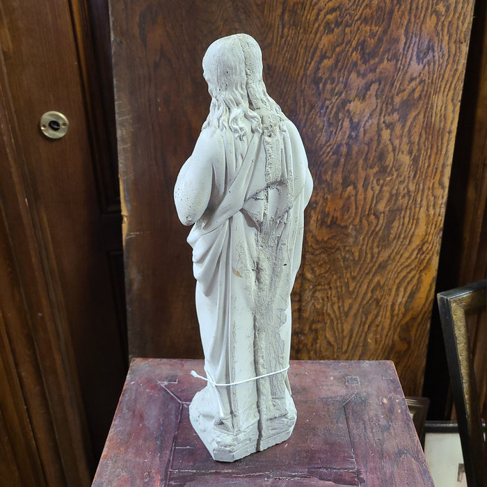 SMALL CONCRETE JESUS STATUE