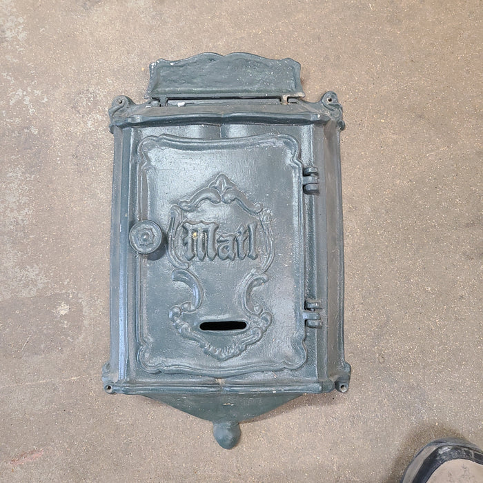 NOT OLD METAL WALL MAIL BOX