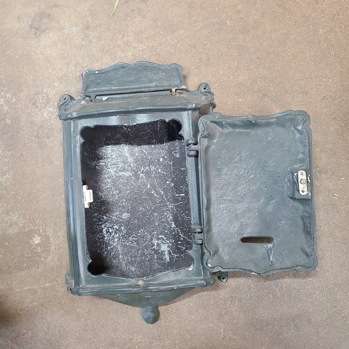 NOT OLD METAL WALL MAIL BOX