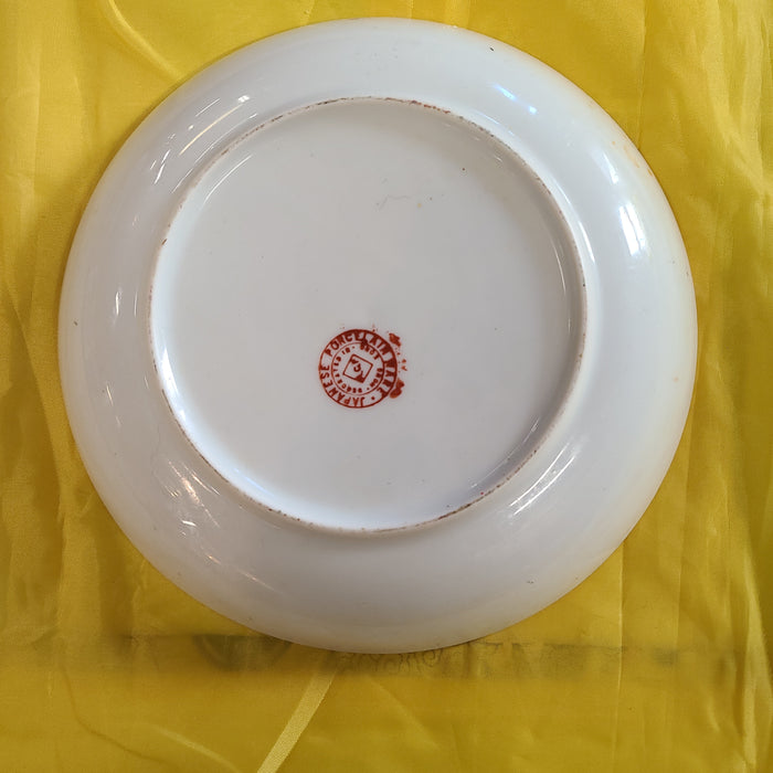 ROSE MEDALLION SHALLOW BOWL