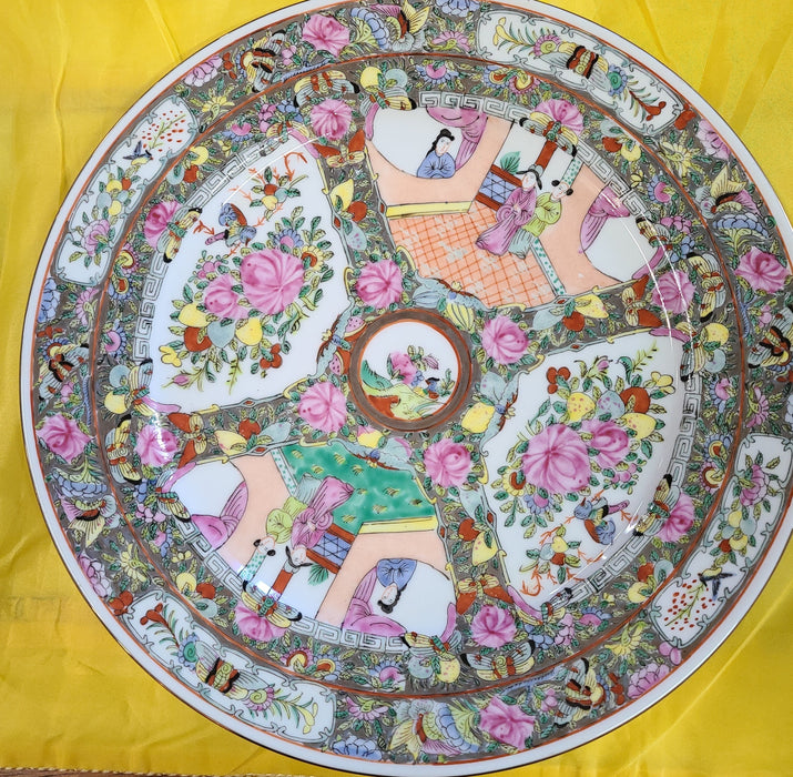 9" ROSE MEDALLION DINNER PLATE
