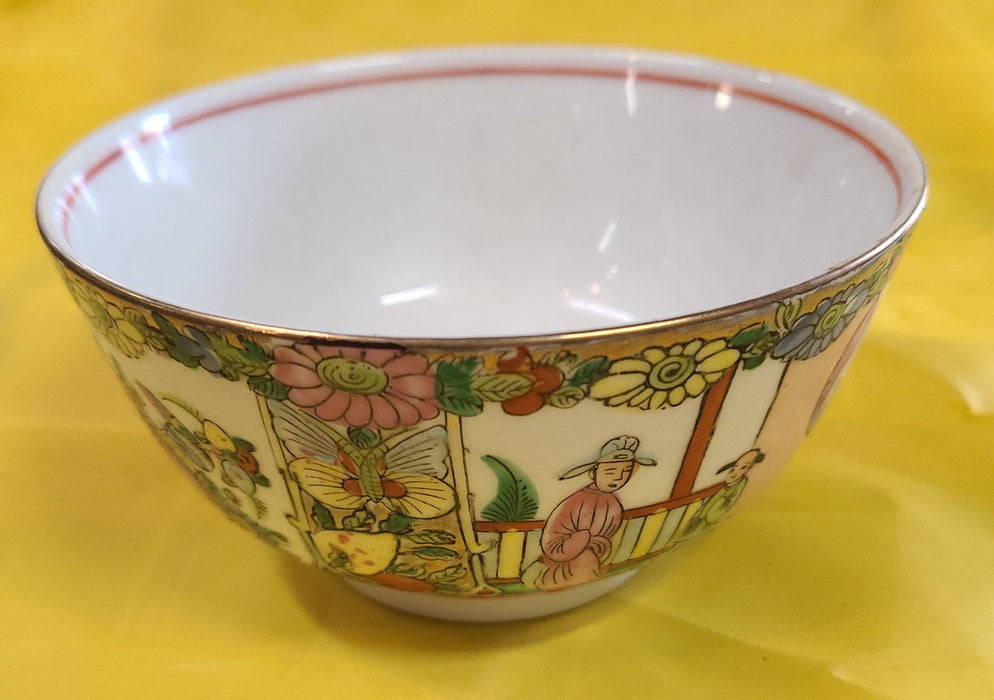 ROSE MEDALLION STYLE WASTE BOWL