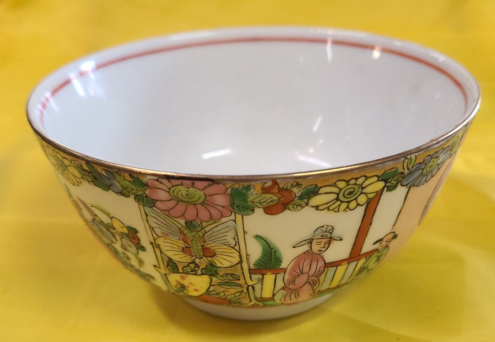 ROSE MEDALLION STYLE WASTE BOWL