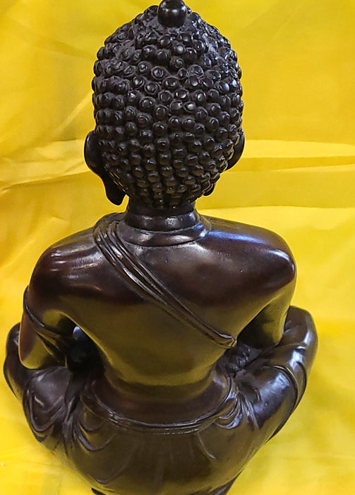 LARGE RESIN BUDDHA