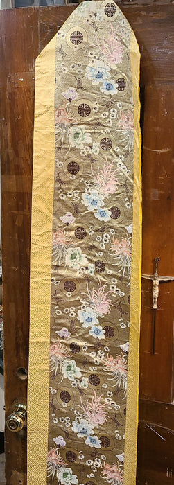 LONG YELLOW CHINESE TABLE RUNNER