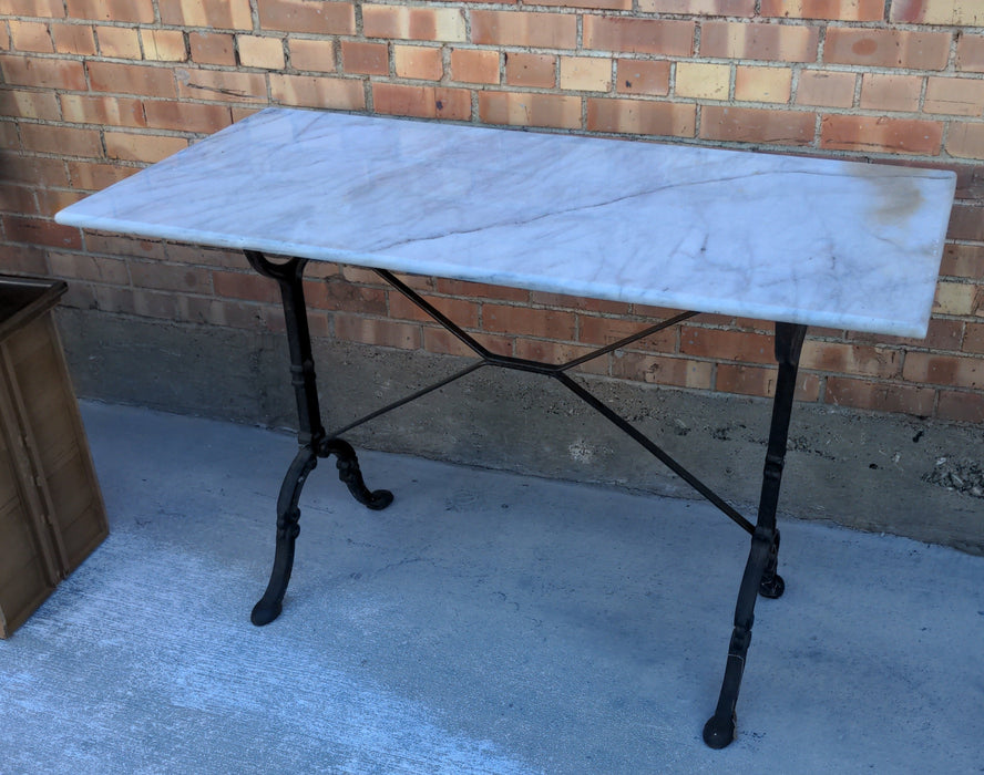 MARBLE TOP PASTRY TABLE