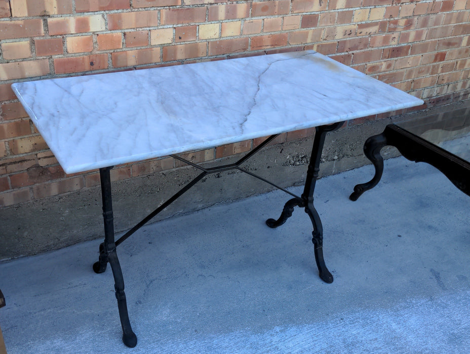 MARBLE TOP PASTRY TABLE