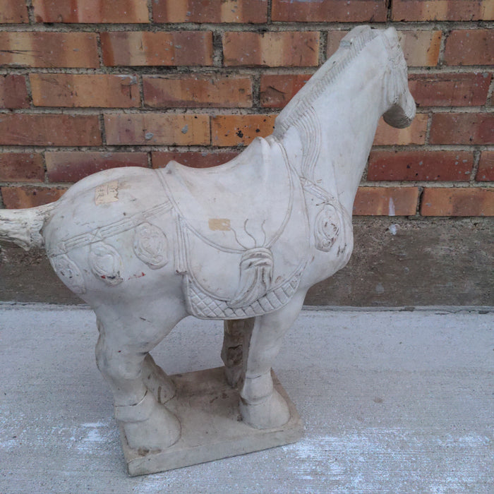 MARBLE TANG STYLE HORSE AS FOUND