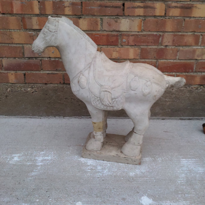 MARBLE TANG STYLE HORSE AS FOUND