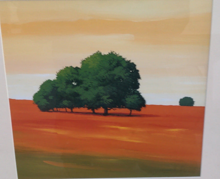 FRAMED SIGNED A NUMBERED PRINT